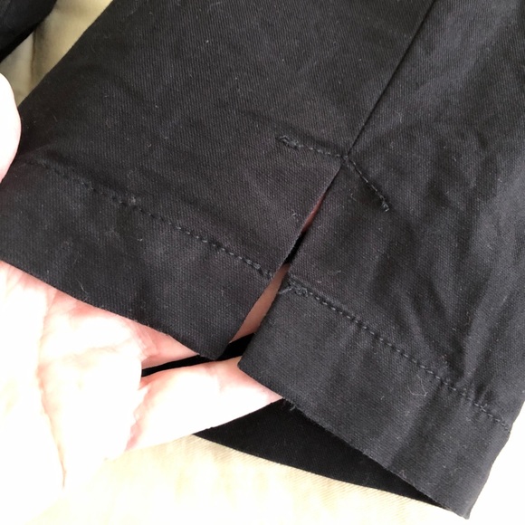 Tribal Stretch Cotton Capris Black Size 10 - Picture 8 of 8
